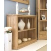 Mobel Oak Furniture Low Bookcase